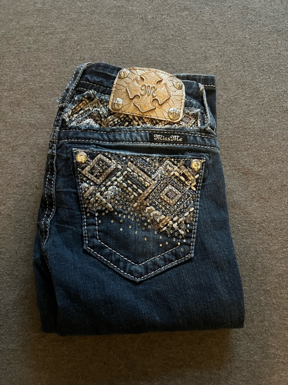 Miss Me Boot Cut Jeans. Size 23. Great condition